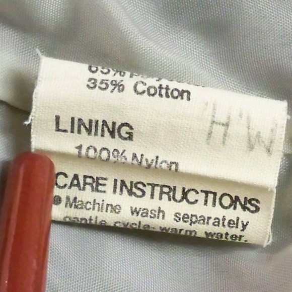 Epcot 1982 Oct, Child's Blue Gray *Windbreaker Jacket - Picture 6 of 11